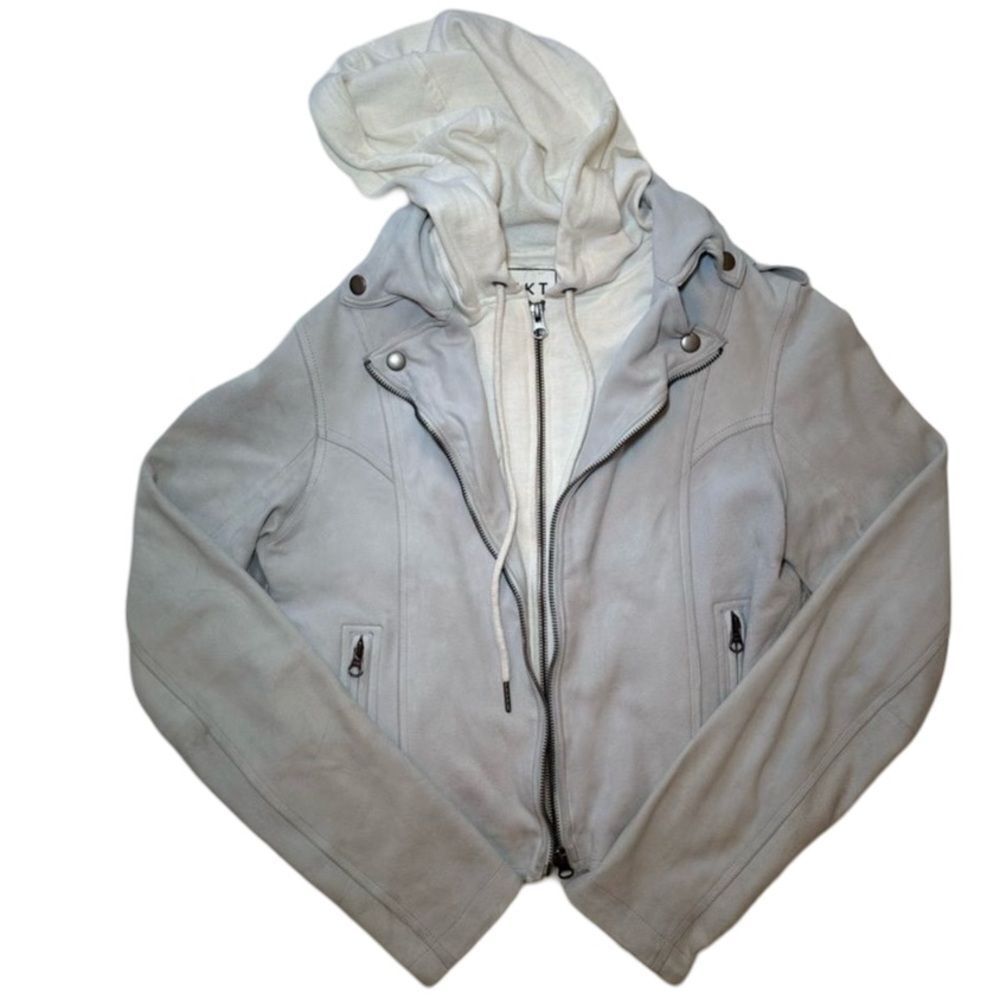 JKT NYC Molly Washed Suede Jacket